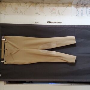 Neutral Beige Breech-Style Riding Leggings